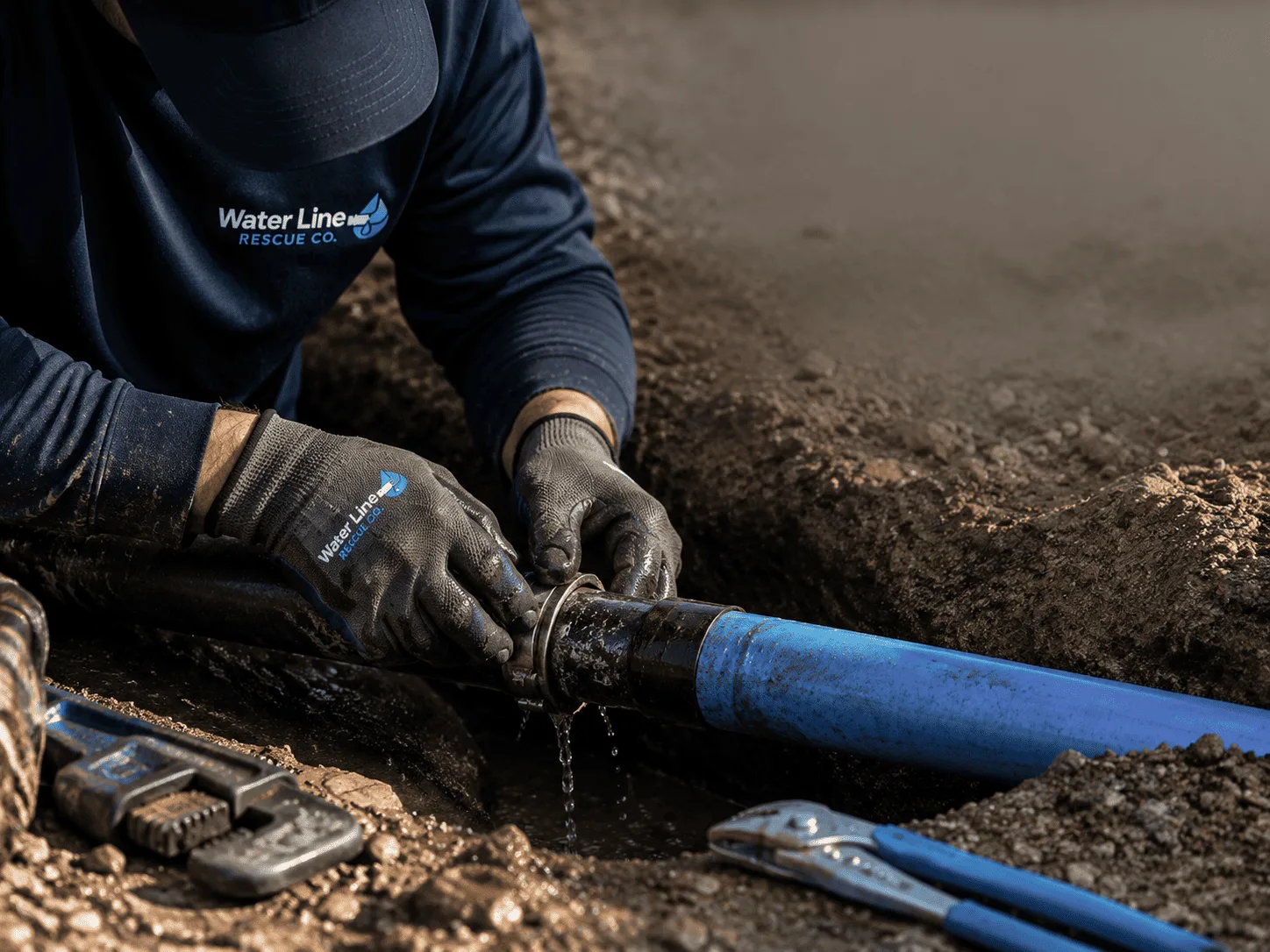 Why choose Water Line Repair in Calvin, OK
